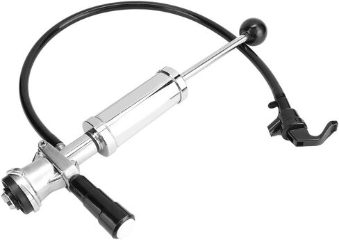 4 in Draft Beer Picnic Tap Beer Keg Tap Pump, Tap Party Pump Keg Tap Pump Beer Keg Tap Pump Party Pump Heavy Duty Beer Keg Tap Pump (S-Shaped) (D) in Saudi Arabia