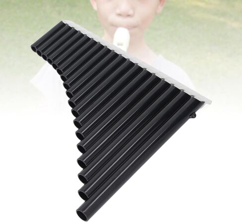 أداة Pan Flute ، 18 أنابيب مفتاح CA PAN أنبوب أنبوب المفتاح للمبتدئين تعلم التدريس مع حقيبة حمل in Saudi Arabia