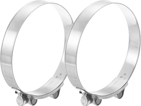 مشابك خرطوم uxcell 2pcs t-bolt ، 149-161 مم/5.87 "-6.34". in Saudi Arabia