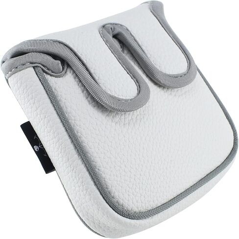 Big Teath Cheel Shaft Golf Square Mallet Cover Cover Cover Center Center Certted Putter Club Protector متوافق مع ارتفاع Moi كبير Taylormade Scotty Cameron 6M DB in Saudi Arabia