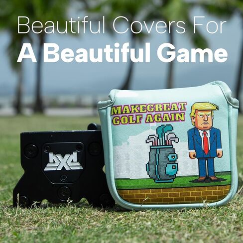 Golf Club Covers Funny Driver Cover Fariway Wood Headcover Hybrid Head Cover Leather Golf Headcovers for Protect Most Brand in Saudi Arabia