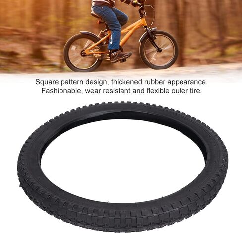 الأطفال Mountain Tyre 280KPa ملحقات ركوب الدراجات في التوازن ، 12/14/16/18/20x 2.4 إطار للأداء (12 * 2.4) in Saudi Arabia