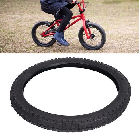الأطفال Mountain Tyre 280KPa ملحقات ركوب الدراجات في التوازن ، 12/14/16/18/20x 2.4 إطار للأداء (12 * 2.4) in Saudi Arabia