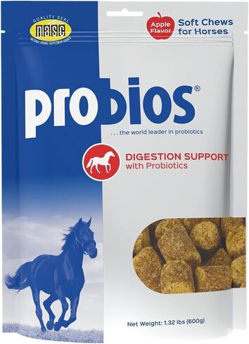 Probios Horse Soft Chews, Apple flavor, Net Weight 1.32 lbs(600 grams) in Saudi Arabia