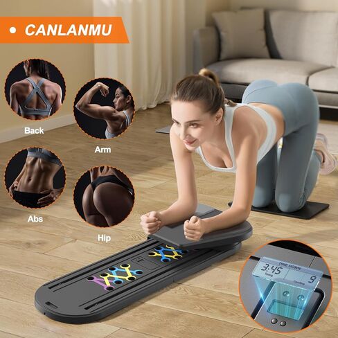 مجلس بيلاتيس ، مجموعات مصلحة بيلاتيس ، لوحة بيلاتيس البطن متعددة الوظائف لمعدات التمرين المنزلي ، ومدرب إدراك لوحة AB القابلة للطي المحمولة ، ومجلس مصلح بيلاتيس للنساء in Kuwait