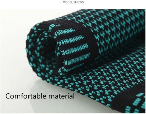 1pcs Knitted Sports Ankle Brace Compression Sleeve Breathable Ankle Support Guard for Basketball Badminton Mountaineering(Small) in Saudi Arabia