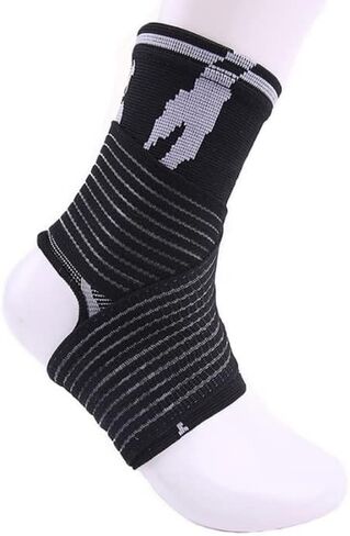 High Elastic Compression Nylon Ankle Bandage Brace Support for Sports Basketball Soccer Protective Football Ankle Support(D) in Kuwait