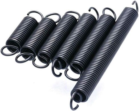Spring, Tension Spring ,Extension Springs, Wire Diameter 2mm Tension Spring, 1Pcs with Hooks Steel Small Extension Spring, Outer Diameter 16mm Length 50-100mm, Springs Accessories(2 x 16 x 80mm 1pc) in Kuwait