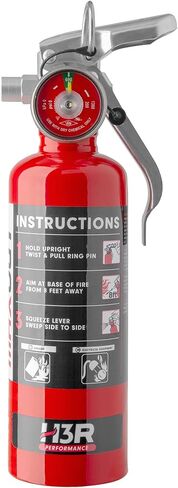 Maxout Mini Fire Firemanker للمركبات - السيارات والشاحنات ، UTVs ، RVS والقوارب | على الطرق الوعرة جاهزة | القابلة لإعادة الملء الأرجواني K الكيميائية الجافة | فئة قبل الميلاد | قوس التثبيت | مدرج في القائمة | الأحمر 1.0 رطل in Kuwait