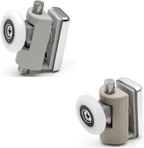 Set of 4 Single Top and Bottom Shower Rollers/Runners/Wheels 25mm Wheels Dia(25mm) in Kuwait