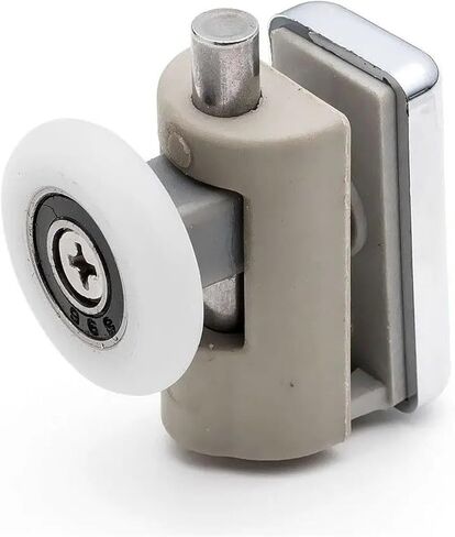 Set of 4 Single Top and Bottom Shower Rollers/Runners/Wheels 25mm Wheels Dia(25mm) in Kuwait