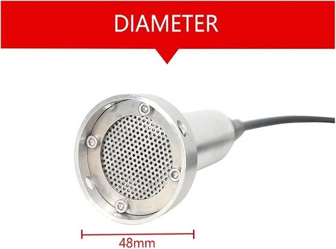 Anti-Clogging Level Pressure Sensor 0-10V Output 10m Cable Water Tank Liquid Level Transmitter Transducer(1-5v Range 3m) in Saudi Arabia