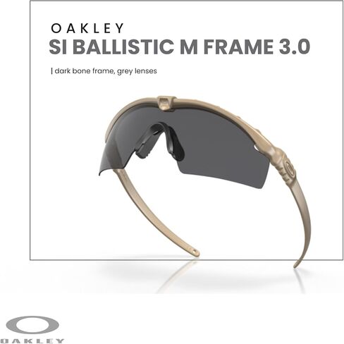 Oakley OO9146 Si Ballistic M Frame 3.0 Shield Sunglasses For Men + BUNDLE Leash ++BUNDLE with ACCESSORY EYEWEAR KIT in Saudi Arabia