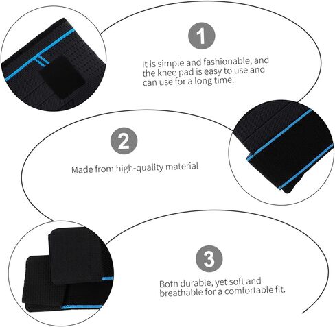 Patella Knee Brace Running Basketball Compression Sports Kneepad Breathable Fitness Gear in Saudi Arabia