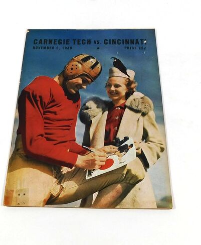 1940 Carnegie Tech في برنامج كرة القدم كلية سينسيناتي 11-2-40-برامج اتحاد كرة القدم الأميركي in Saudi Arabia