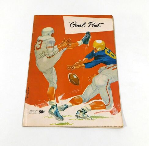 1954 Stanford at UCLA College Football Program 10-16-54 - College Programs in Saudi Arabia