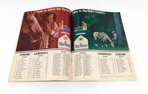 1966 Pittsburgh Steelers في برنامج St. Louis Cardinals NFL Football Program 11-27-66-برامج اتحاد كرة القدم الأميركي in Saudi Arabia