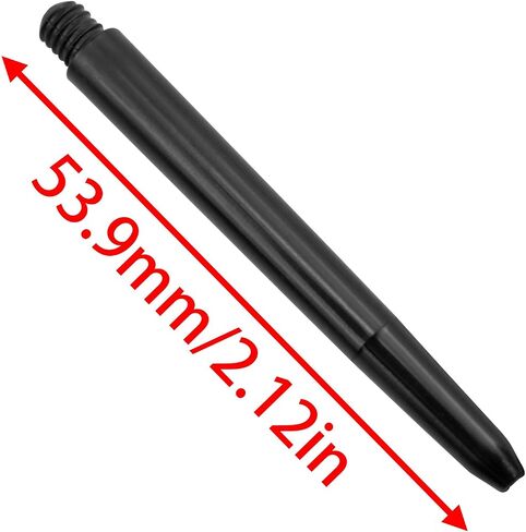 AYLIFU DART SHAFT TELP TIP DART SHAFT SHAFT Black 48mm/1.88in presactions for Darts Dart Accessories 50pcs in Kuwait