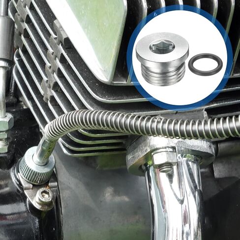 UXCELL 4PCS SAE 7/16-20 UNF unner hex hex pipe clop ، قابس مقبس الخيط الصلب الكربوني العالمي مع حلقة O لإنهاء أنابيب الانتهاء أو مصارف الاستبدال in Saudi Arabia