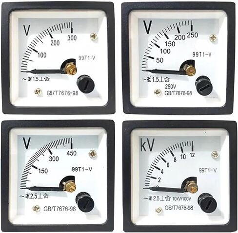 99T1 AC 300V 250V 450V 500V RAGERAING PANCE RIGHTING Voltmeter 1PCS (200V) in Saudi Arabia