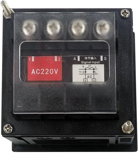 F72-JS Marine ACMETER مع أداة توقيت 220 فولت أداة 100/12/300/5A نوع الحمل الزائد 1pcs (50-5A AC380V) in Saudi Arabia