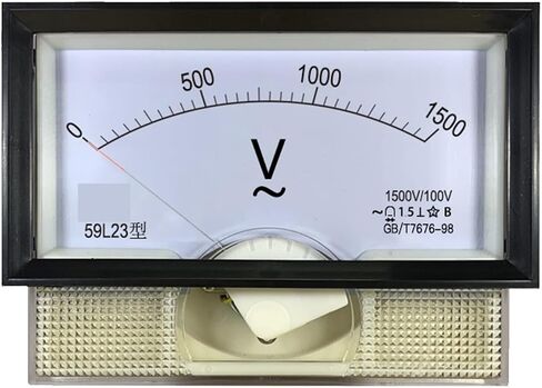 59l23 Intermediate Frequency Voltmeter 1000v/100V 2500V 3000V Pointer Ac1000hz 59L19 1Pcs(AC 1000V 100V) in Saudi Arabia