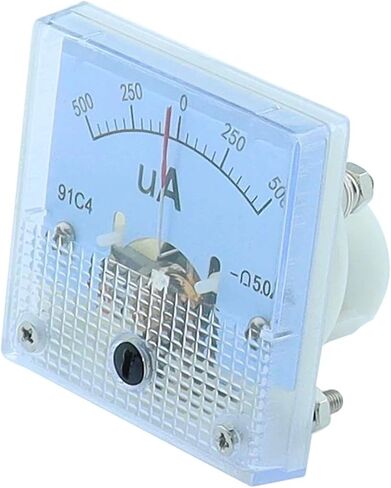 91C4-UA DC POINTER TYPE AMMETER 50A -0-100A 200A 300A Mechanics Mechanics Plate 1PCS (200UA-0-200UA) in Saudi Arabia