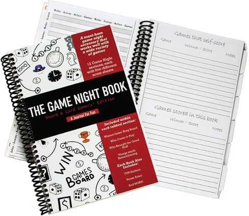 لعبة Night Book لحفظ الدرجات والذكريات - الطبعة الثانية in Saudi Arabia