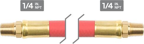 Tekton 3/8 Inch I.D. × 10 أقدام من خرطوم الهواء من المطاط (250 رطل) | 46334 | صنع في الولايات المتحدة in Saudi Arabia