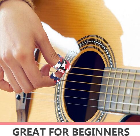 12pcs اختيارات إصبع الغيتار ، يختار أصابع الباص إكسسوارات للغيتار بانجوس هارب باس plectrum in Saudi Arabia