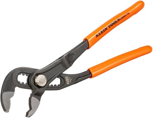 مجموعة الأدوات Klein D5052BKIT 2 قطعة من مضخة KLAW مضخة KLAW ، تصميم 7 بوصة و 10 بوصات ، مصغرة مع V-JAW والأسنان الصلبة لتحقيق أقصى عزم الدوران in Kuwait