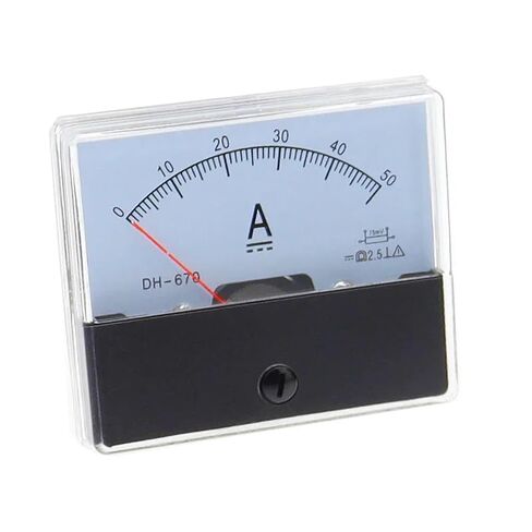Anlog AMP Meter DH-670 DC Gauge Pane Current Ampere Tester 1A 2A 3A 5A 15A 15A 20A 30A 50A 100A 1PCS (400A (75MV)) in Kuwait