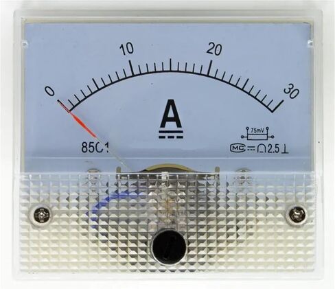 85C1-A DC Pointer Ammeter Current Meter 15A 20A 30A 50A 75A 100A 150A 200A 300A Need Shunt 85C1 Analog 1Pcs(75A) in Saudi Arabia