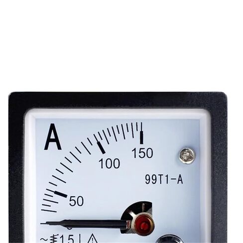 Pointer Type AC Ammeter 99T1 1A~600A Analog Panel Gauge Ampere Current Meter 1Pcs(75A(5A)) in Kuwait