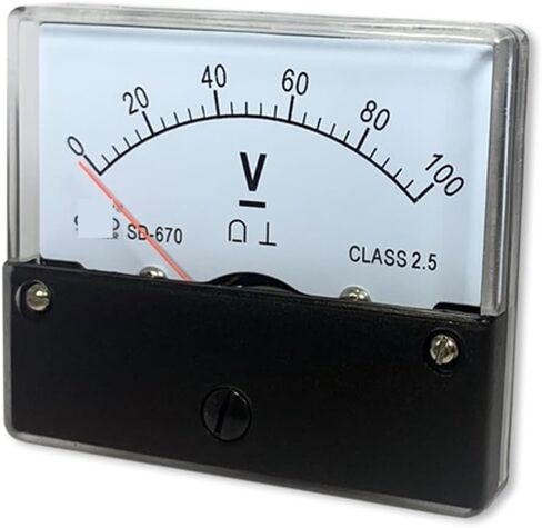 SD670 DC MV Meter 40MV 50MV 75MV 100MV 200MV 300MV 500MV 1000MV POINTER MILLIVOLT 1PCS (DC 500MV) in Saudi Arabia