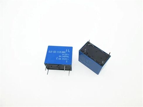 12V Relay Oje-SS-112LMH Ojess112lmh 12V 12VDC DC12V 8A 250VAC 4PIN 5PCS in Saudi Arabia