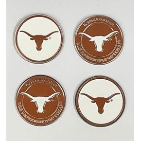 NCAA Texas Longhorns Golf Ball Markers (4PK) in Saudi Arabia
