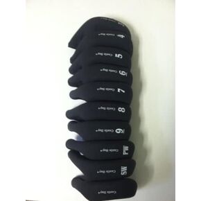 Castle Bay Softex Iron Covers, Left Handed, Black, New, Set of 10, 3-SW, Blank in Saudi Arabia
