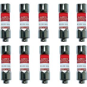 10-Pack New KLDR-30 KLDR-30A 600Vac Time Delay Fuse,KLDR 30A Class CC Cartridge Fuse in Saudi Arabia