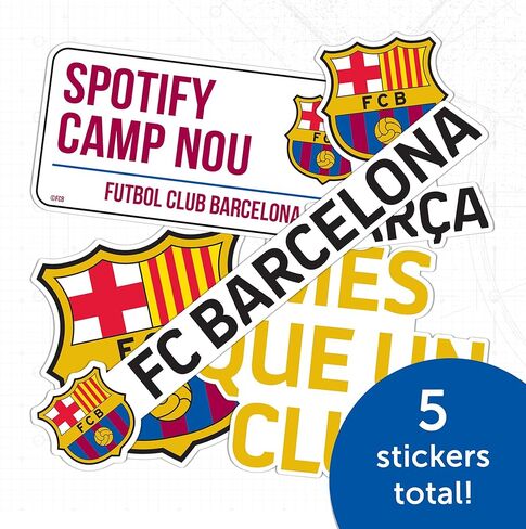 الصحراء الصبار FC Barcelona Sticker Sheet Barça Sheet Vinyl Football Soccer Secal Mostop Botto Scrapbook Carbook (Type 2-5) in Saudi Arabia