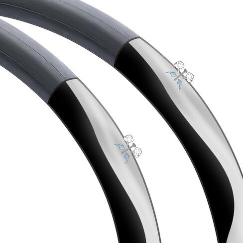 2-PCS 28 "/29" أنابيب الدراجات ذات الختم الذاتي 28/29 X2.125-2.40 RFV48MM إصلاح أوتوماتيكي ، مقاوم للثقب متوافق مع 28/29x2.125/2.2/2.25/2.3/2.35/2.4 دراجة إطارات الدراجة PRTSTA PRESTA PRESTA in Saudi Arabia