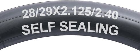 2-PCS 28 "/29" أنابيب الدراجات ذات الختم الذاتي 28/29 X2.125-2.40 RFV48MM إصلاح أوتوماتيكي ، مقاوم للثقب متوافق مع 28/29x2.125/2.2/2.25/2.3/2.35/2.4 دراجة إطارات الدراجة PRTSTA PRESTA PRESTA in Saudi Arabia