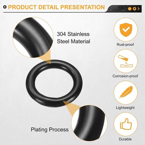 Uxcell 2pcs M6 × 45 × 57 مم (Wd. x id. in Saudi Arabia