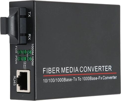محول الألياف إلى Ethernet ، جهاز إرسال الألياف TBCMC3602ED20 20KMSC/1310NM RJ45 Media Converter Optic إلى Ethernet Optic Trouter (قابس الولايات المتحدة) in Saudi Arabia