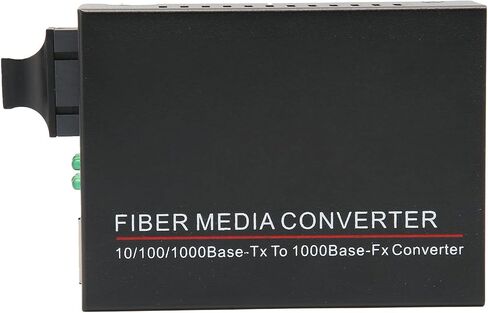 محول الألياف إلى Ethernet ، جهاز إرسال الألياف TBCMC3602ED20 20KMSC/1310NM RJ45 Media Converter Optic إلى Ethernet Optic Trouter (قابس الولايات المتحدة) in Saudi Arabia
