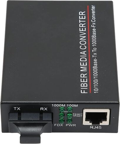 محول الألياف إلى Ethernet ، جهاز إرسال الألياف TBCMC3602ED20 20KMSC/1310NM RJ45 Media Converter Optic إلى Ethernet Optic Trouter (قابس الولايات المتحدة) in Saudi Arabia