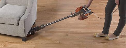 Sharkninja HV301 Rocket Stick Vacuum ، Orange and Gray - Count 1 (حزمة 1) (متجددة) in Kuwait