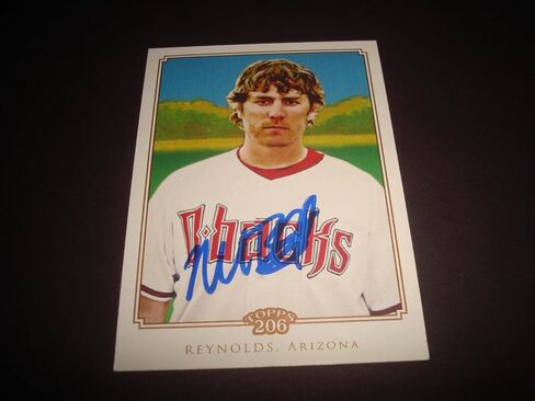Mark Reynolds Diamondbacks 2010 Topps 206 #36 توقيعه أصلي 920 - بطاقات موقعة بالبيسبول in Saudi Arabia