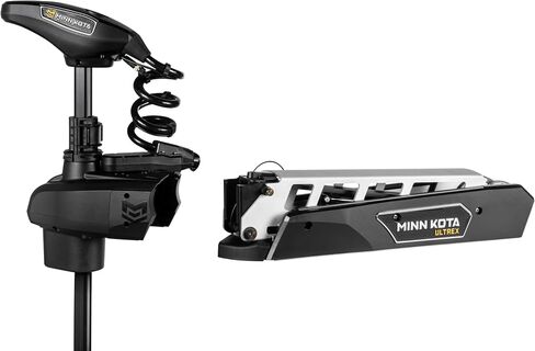 Minn Kota Ultrex Quest Quest Pressless Bow-Mount Trolling Motor مع التصوير الجانبي الضخم ، 90/115 رطل. دفع ، 52 بوصة. رمح ، المياه العذبة in Saudi Arabia