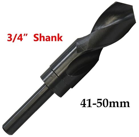 1pc 41mm-50mm مخفضة Shank Hss Twist Drill Bit (41/42/43/44/45/46/47/48/49/50mm) (47.0) in Saudi Arabia
